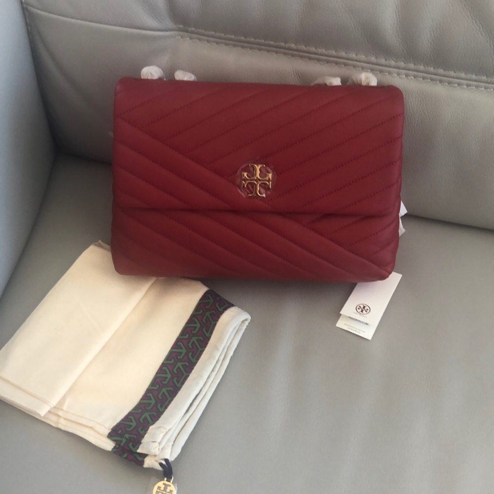 NWT Tory Burch Kira Chevron Quilted Leather Bag